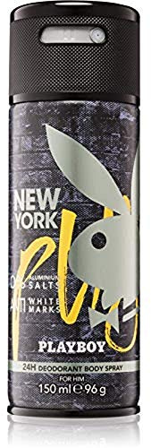Playboy Déodorant Parfumant New York 150 ml - Lot de 1