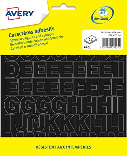 Chiffres ou Lettres adhésifs