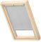 VELUX Original Jalousie Silberne Seitenschienen, M08, Silber Gebürstet