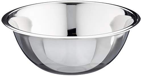 Ilsa Bol en Acier Inoxydable Couleur : Argent 24 cm Argent métallique