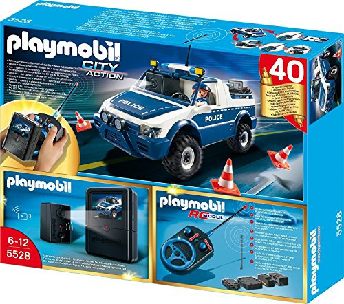 PLAYMOBIL 5528 RC-Polizeiauto mit Kamera-Set