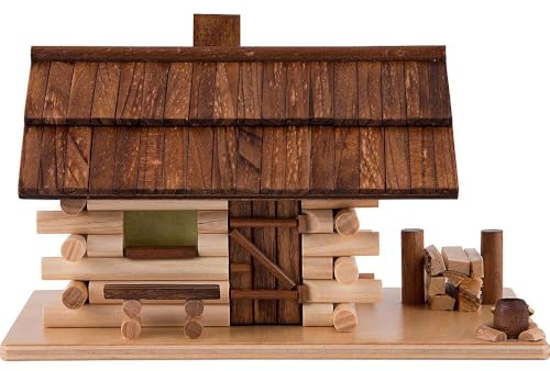 Dregano Log Cabin Incense Smoker Made in Germany