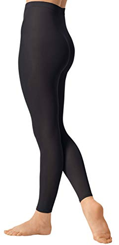 Footless dance tights Black (Medium)