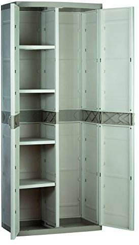 plastiken M282967 - Armario de Resina escobero plastek 176 x 70 x 44 cm