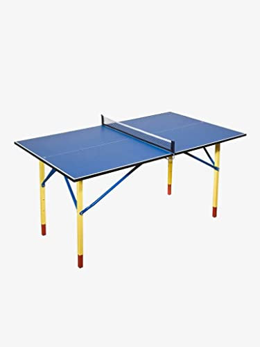 CORNILLEAU Hobby Mini - kleine Tischtennisplatte mit Tischtennisnetz - Höhenverstellbar - Klappbar - 137 x 67 cm
