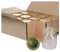 Bormioli Einmachgläser Quattro Stagioni 12er Set Rocco mit 700ml, Glas, Weiß
