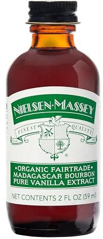 Nielsen-Massey Organic Madagascar Bourbon Pure Vanilla Extract, 60ml