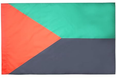 AZ FLAG - Drapeau Martinique indépéndantiste - 150x90 cm - Drapeau Nationaliste Martiniquais 100% Polyester Avec Fourreau et cordelette - Pavillon 110 g
