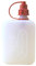 FuelFriend® CLEAR+Oil 0,5 Liter Ölkanister mit integriertem Füllrohr! Öl-Reservekanister für Motorräder, Roller, uvm.