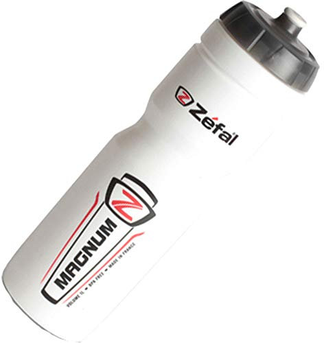 Zefal Unisex's Magnum Bottle, White, 1 Litre