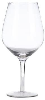 bar@drinkstuff Giant Wine Glass Decanter 1.9 Litre - Large Novelty Glass Shaped Carafe for Serving Wine