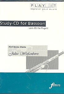 5 små stycken för fagott och piano: Playalong-CD