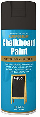 Rust-Oleum AE0100001E8 400ml Instant Chalkboard Black