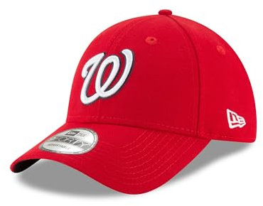 New Era Washington Nationals MLB The League Red 9Forty Adjustable Cap - One-Size