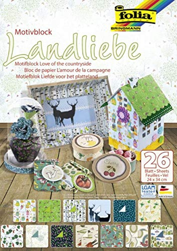 Folia Bloc de papier à motifs