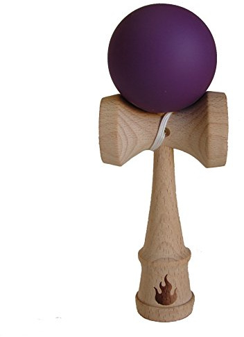Purple Rubberized Kendama
