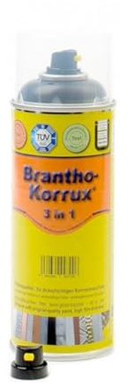 Brantho Korrux 3 in 1 400 ml RAL 5010, enzianblau Komfort-Sprühdose, Rostschutzfarbe