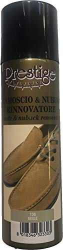 Prestige Rinfrescante vernice spray per scarpe in camoscio e nabuk 130 cm, beige, 130 cm, beige