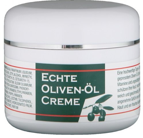 Alwag Echte Oliven-Öl Creme 100 ml - hochwertige Tagescreme