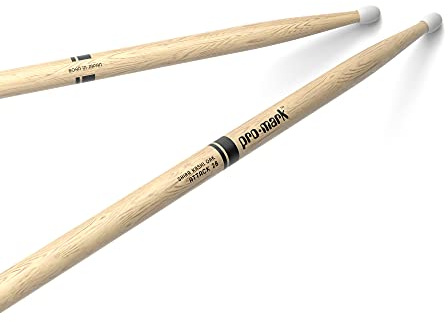 ProMark Trumstockar, Classic Attack 2B-trumstockar i Shira Kashi-ek, oval nylondruva, ett par