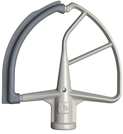 KitchenAid BATTEUR PLAT À BORD FLEXIBLE POUR GRANDS ROBOTS PÂTISSIERS À BOL RELEVABLE 5KFE7T