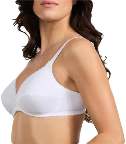 SPIMAN Reggiseno Donna Senza Ferretto Art. 2127 col. E Mis. A Scelta Bianco 6
