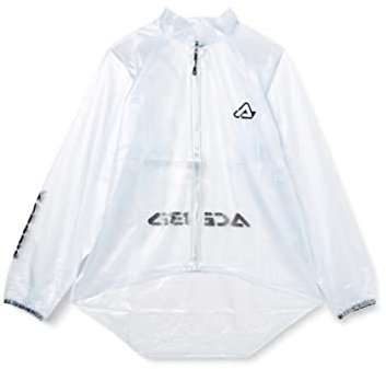 Acerbis Herren GIACCA TRASPARENTE 3.0 / neutro Regenjacke Rain transparent 3 0 Traspar neutral XXXL, durchsichtig, XXL EU