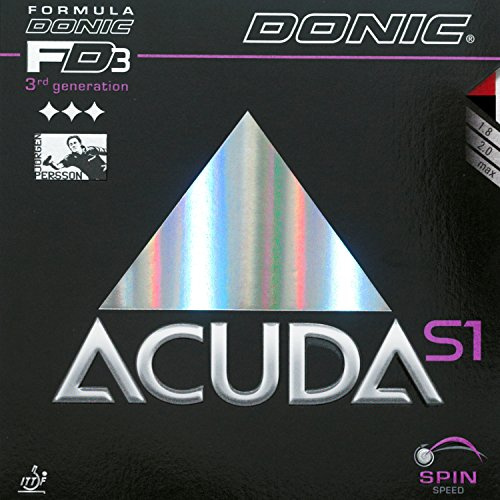 Donic Accuda S1 Bordtennis Gummi - Svart