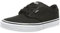 Vans Jungen Atwood Sneaker, Canvas Black White, 29 EU
