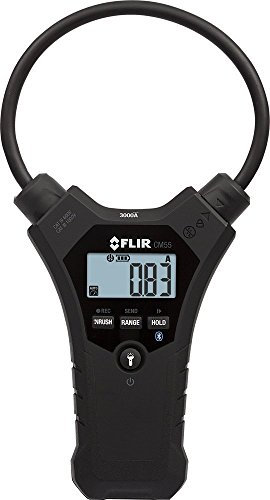 FLIR Flexible Strommesszange mit LCD und Bluetooth, 25 cm, 10 Zoll, 1 Stück, CM55
