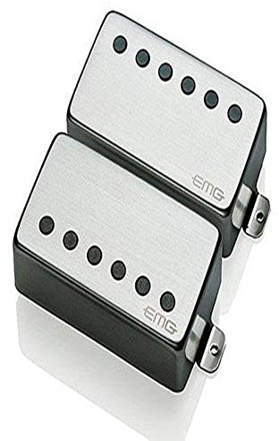 EMG Jeu de micros 57/66 Chrome brossé