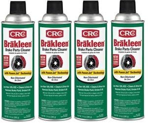 CRC Brakleen 05050 Limpiador de piezas de freno de 14 onzas en aerosol (paquete de 4)