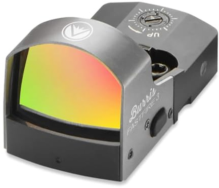 Burris Optics Hunting Lightweight Versatile FastFire 3 Red Dot Sight 3MOA with Picatinny Mount, Black