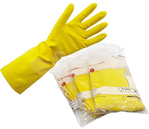 vileda 102588/101969 Handschuhe Contact gelb