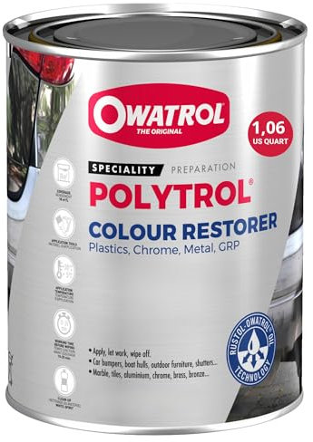 OWATROL-POLYTROL®-Rénovateur de supports Plastiques, Chrome, Métal, PVC-1 litre