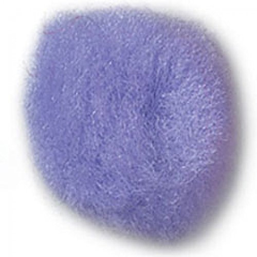 Impex Pompons, zum Basteln, 50 mm, lavendel (25 Stück)