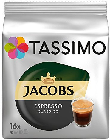 Tassimo Jacobs Espresso x 1 pack (16 Cápsulas)