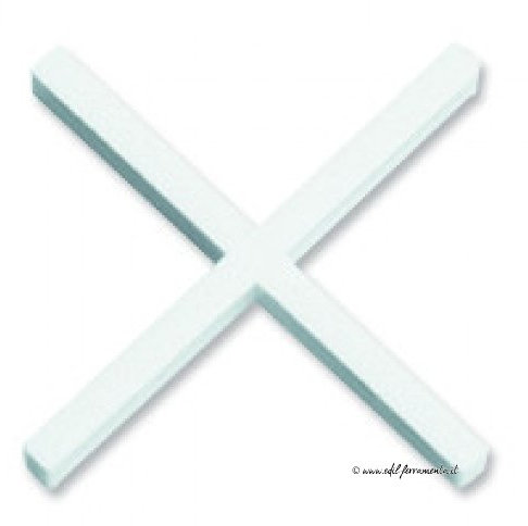 RUBI 2952 crucetas para juntas, Blanco, 2 mm, Set de 300 Piezas