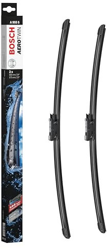 Bosch Automotive Scheibenwischer Aerotwin A955S, Länge: 600mm/575mm – Set für Frontscheibe