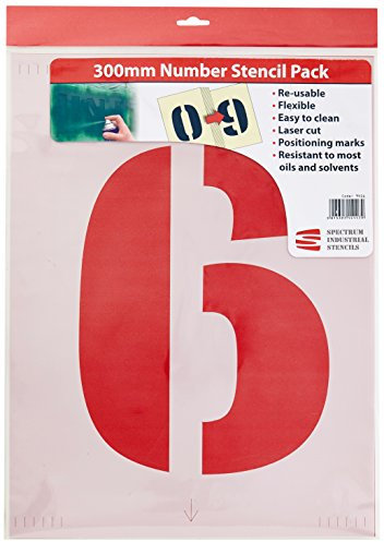 Scan 9416 Zahlenschablonen-Set, 300 mm