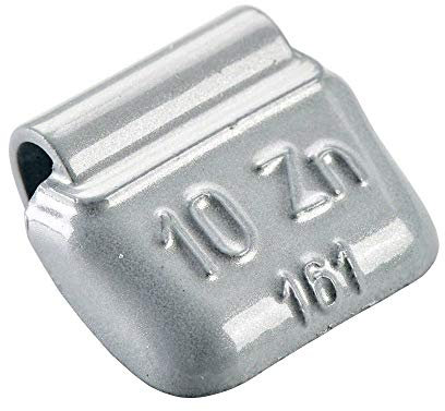 100x Wuchtgewicht 5161-0100-001 Stahlfelgen 10g Hofmann Power Weight, Auswuchtgewichte Schlaggewichte Stahlfelgen Reifenwechsel Auto