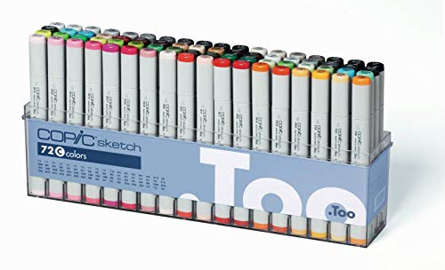 COPIC SKETCH 72PZ SET C
