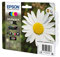Epson Orginal 18XL Tinte Gänseblümchen, XP-212, 215, 225, 312, 315, 322, 325, 412, 415, 422, 425, Normalverpackung, XL, (Multipack, 4-farbig)
