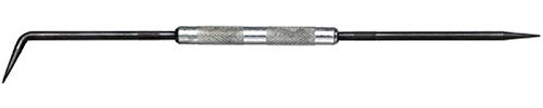 STAHLWILLE 12321 Reißnadel aus Hartmetall mit 90° gebogener Spitze | zum anreiße an schwer zugänglichen Stellen | Länge 250 mm