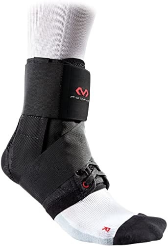 McDavid Fußgelenkstütze mit Strap - Streifen für Herren und Damen - Ultralite - Maximaler Schutz: Hilft Verstauchungen zu verhindern oder sich von diesen zu erholen