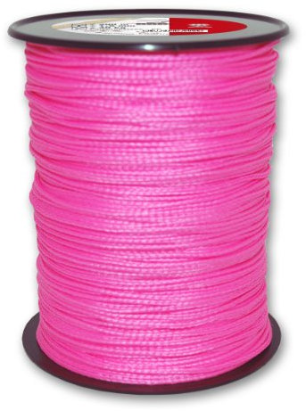 Chapuis DR152 Cuerda de Polipropileno Trenzada - 40 kg - Diámetro 1,5 mm - Largo 200 m - Rosa