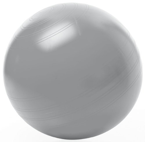 TOGU Gymnastikball Sitzball ABS (Berstsicher), 75 cm, silber