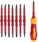Sundeer 14in1 Interchangeable Insulated Screwdriver Set, 8pcs Drill Adapter, Magnetic Driver Bit Tool, CR-V 500V, Ph0, T10, T15, T25, Ph1, Ph2, T20, 3mm, 5mm, 6mm, U2.6, Y1.0, Y2.0