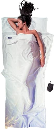 COCOON - Premium – Seide/ägyptische Baumwolle Travelsheet – Natur