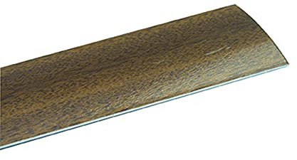 Amig - Tapajuntas para suelo - Adhesivo - Perfil de unión para suelos, parquet y tarima - Tira de transición - Color Sapelli - Medidas: 985 mm x 4mm x 0,5mm - Especial para suelos de madera